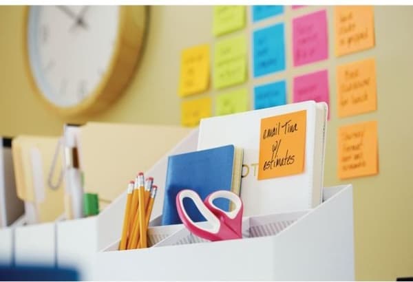 Post-it Notebook SUPER STICKY ULTRA 5845-SSUC 125x200mm, 45k linjer, pakke med 4