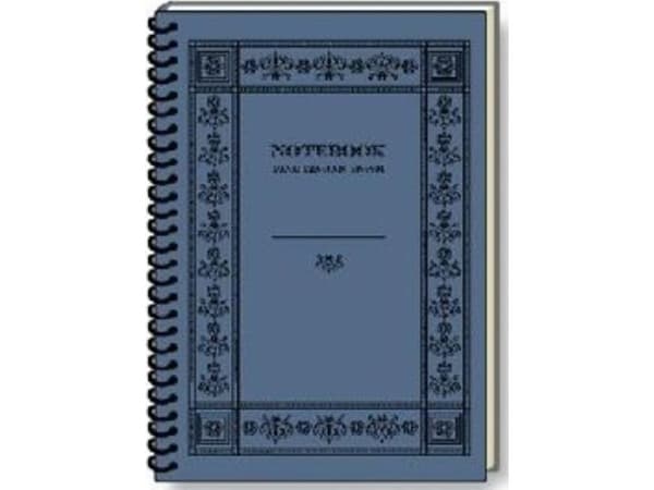 Rossi Dekorativ notatbok A6 BR NB S20 P ROSSI