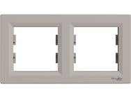 Schneider Electric 2-gang horizontal surround bronze (EPH5800269)