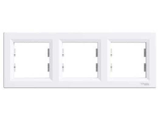 Schneider Electric Triple frame Asphora horizontal white (EPH5800321)