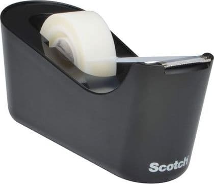 Scotch C18-B Black, 1,9 cm, 38 m, Plast, Sort, 1 stykker, USA
