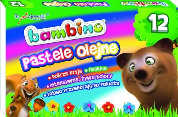 St. Majewski BAMBINO pastell, olja, 12 färger