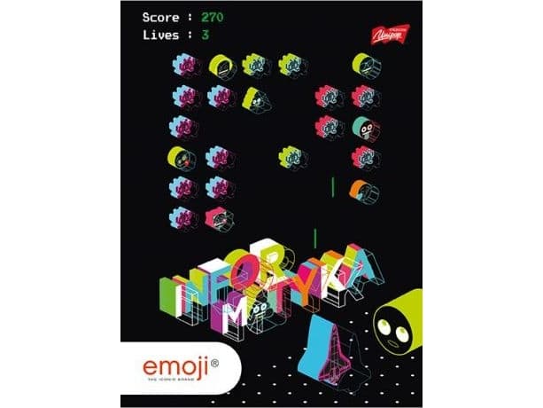 St. Majewski Notebook A5 60k check IT computing Emoji