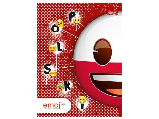 St. Majewski Notebook A5 60k line J. Polish Emoji