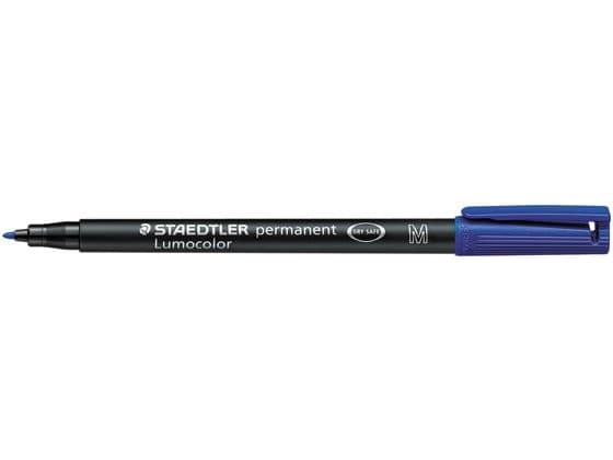 STAEDTLER Lumocolor 317 - Markør - permanent - blå - 1 mm - medium