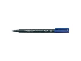 STAEDTLER Lumocolor 317 - Markør - permanent - blå - 1 mm - medium