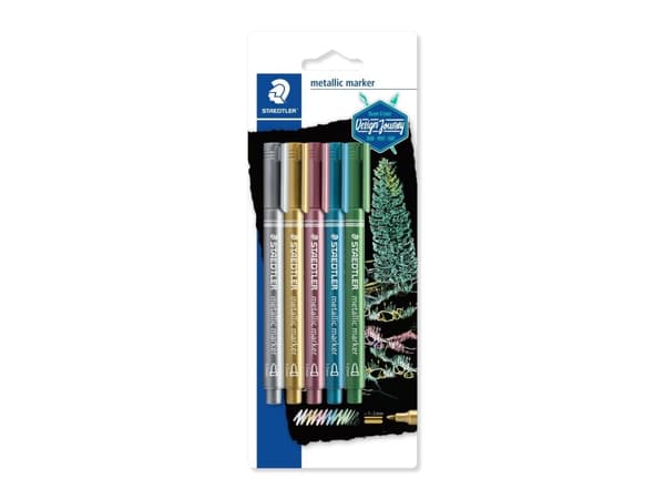 Staedtler 8323, Flerfarget, Flerfarget, 5 farger, Rund, 1 mm, 2 mm
