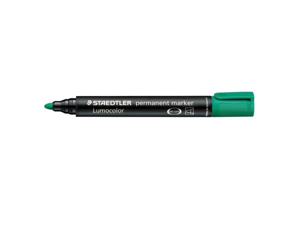 STAEDTLER Lumocolor 352 - Markør - permanent - grønn - 2 mm