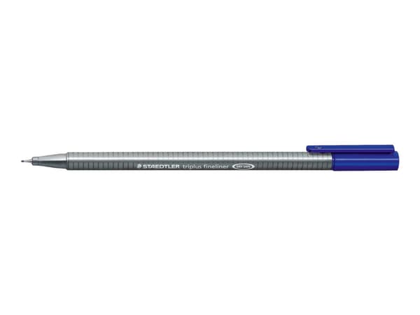 STAEDTLER triplus - Fineliner - blå - vannbasert blekk - 0.3 mm - superfin