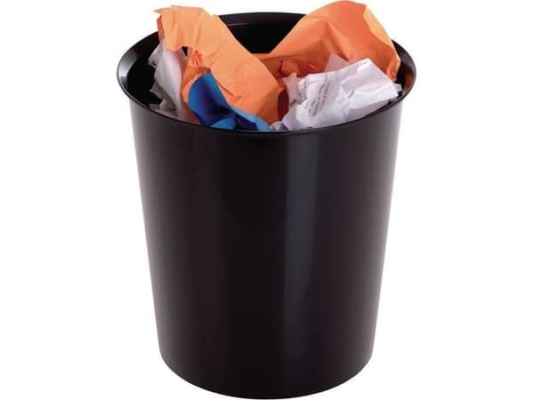 Papirkurv Cep Basics, sort, 16 L