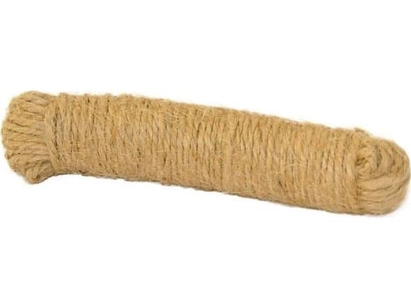 Staples Jute hyssing 30g 15m brun