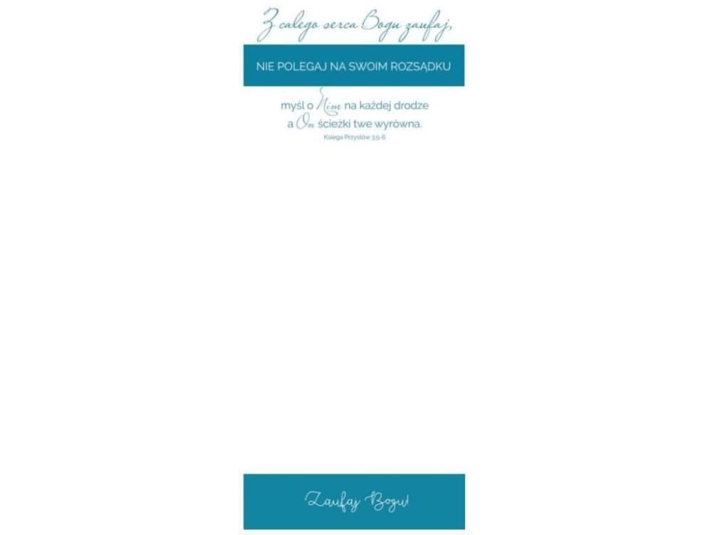 Sharon Notebook with a Magnet - Trust in God with all your heart ... (278222)