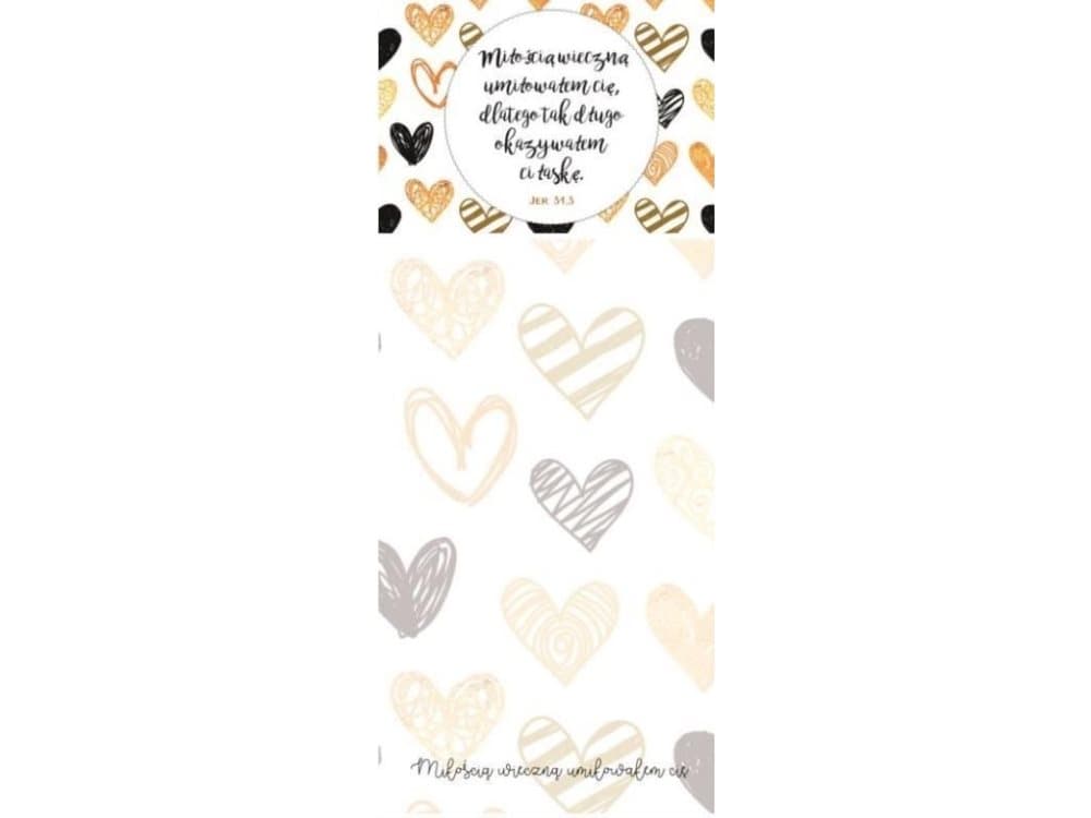 Sharon Notebook with a Magnet - Eternal Love - Golden Hearts (278230)