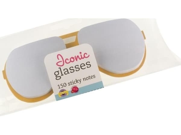 Thinking Gifts Glasögon - sticky notes grå (328122)