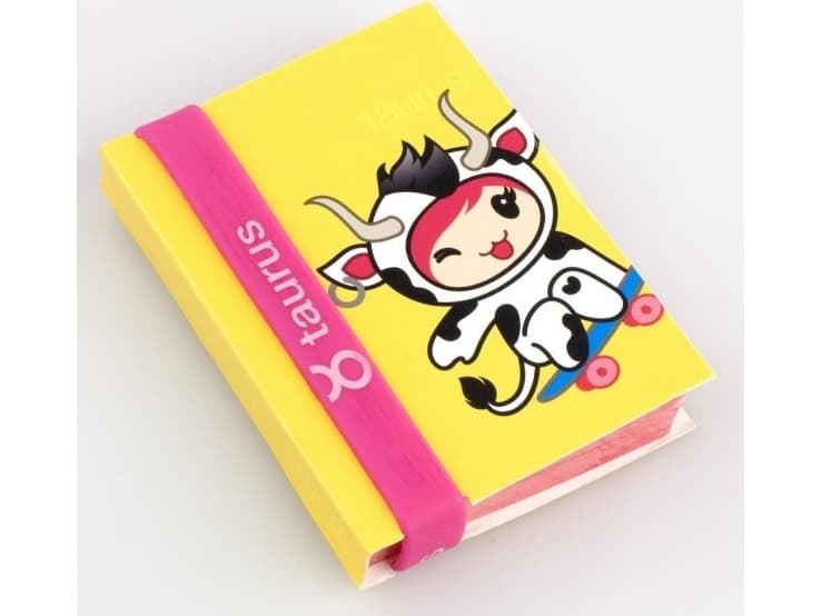 Thinking Gifts Zodiac - notebook with wristband - Taurus (335073)