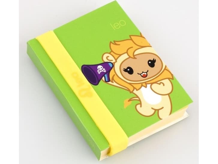 Thinking Gifts Zodiac - notebook with a wristband - Leo (335075)