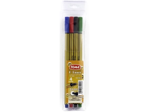 Toma F-Liner 0,4 mm / 4 farger TOMA - TO-344 Z94