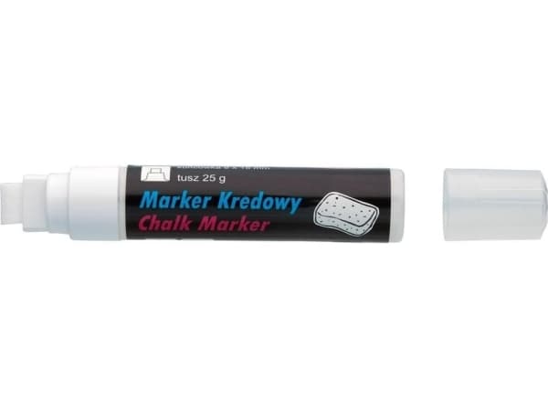 Tom Marker chalk 15x8 mm white TOMA - 265055