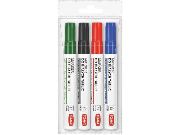 Toma Whiteboard Marker 4 st (282255)