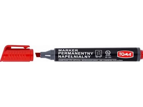 Toma Permanent Marker Red (TOMA0134)