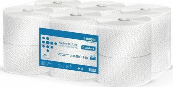 Velvet Paper totalowy Comfort white Jumbo 140m 1szt.
