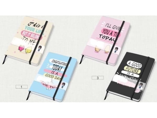 W&K Notebook A6/96K BG 457