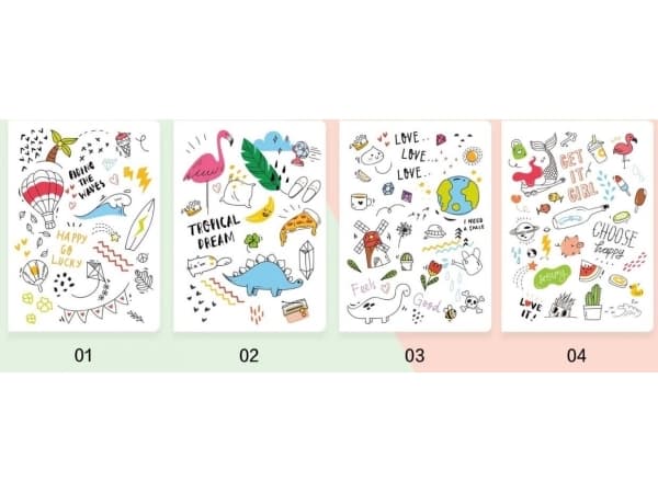 W&K Notebook B5/32K BL 158