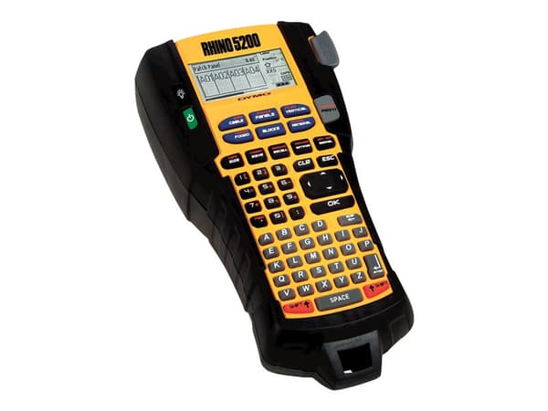 DYMO Rhino 5200 - Etikettmaker - S/H - termotransfer - Rull (1,9 cm) - kutter