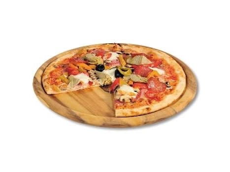 Kesper 28462, Skiferplate, Bamboo, Tre, Rund, 320 mm, 320 mm