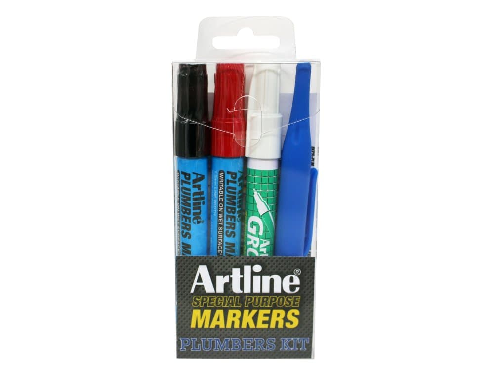 Marker Artline Plumbers Kit 4-pack