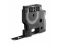 Miniatyrbild 5 av 5: Teckningsband Dymo D1, 12 mm, vit/svart
