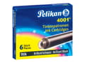 Miniatyrbilde 1 av 3: Pelikan 4001 TP/6 - Blekkpatron - kongelig blått - 0.8 ml (en pakke 6) - for Pelikano P481; R480; Junior P67