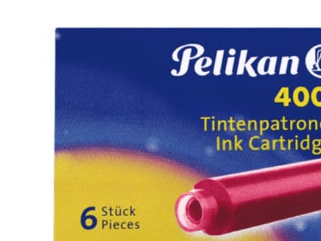 Pelikan TP/6, Rød, Rød, Fontenepenn, 6 stykker