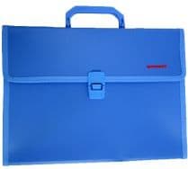 Penmate Briefcase with a handle and 12 compartments blue (PP-412)