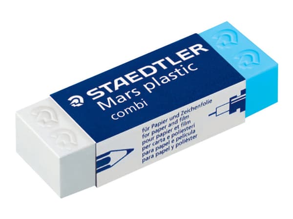 STAEDTLER Mars plast combi - Udvisker - 6,5 x 2,3 x 1,3 cm