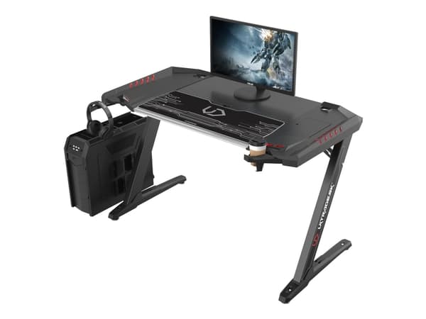 Ultradesk ROCKET, Rak, Friform, Svart, 1290 mm, 780 mm, 785 mm