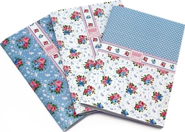 Make Notes Shabby blue Notebook A6/32K smooth 3 pcs