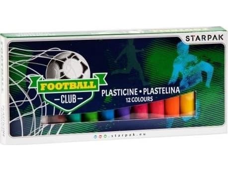 Starpak Plasticine 12 farger Fotball