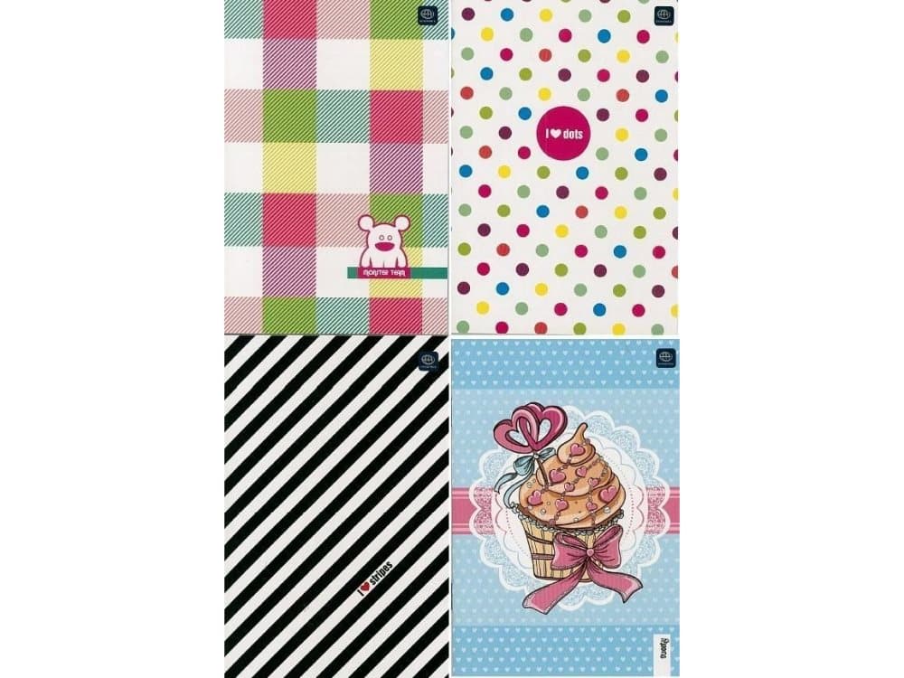 Interdruk Word notebook A6/16K check (10 pcs)