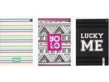 Interdruk Notebook A4/80K check Mat + UV (5 pcs)