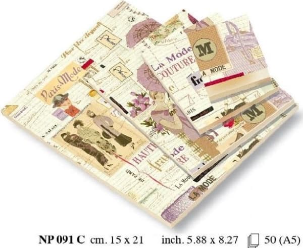 Rossi decorative A5 notebook