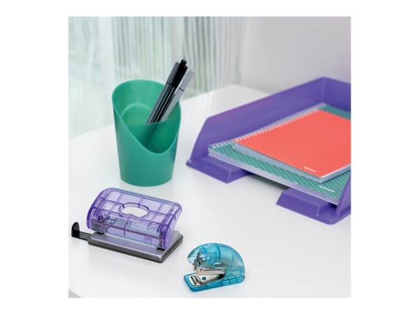 Esselte Colour'Ice - Blyantholder - plast - gjennomsiktig blå