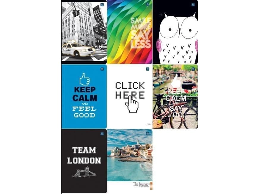 Interdruk Notebook A5/80K line (10 pcs)