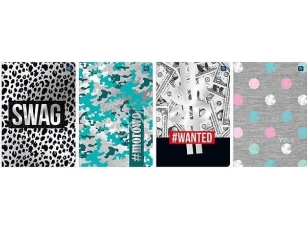 Interdruk Notebook A5/60K Metallic MIX line (10 pcs)