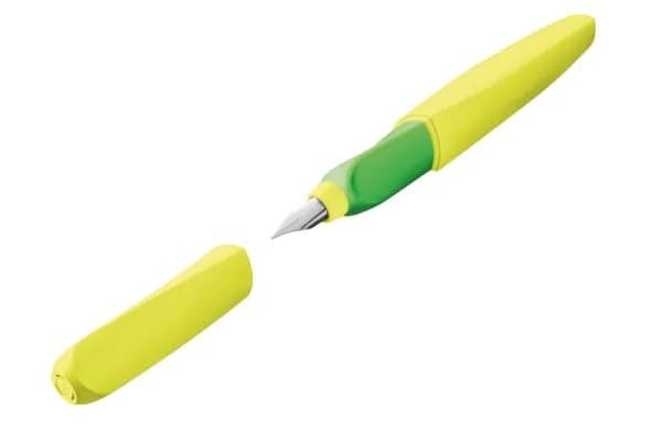 Pelikan 807272, Gult, Fyllesystem med patron, Rustfritt stål, Ambidekstriøs, 1 stykker, Tyskland