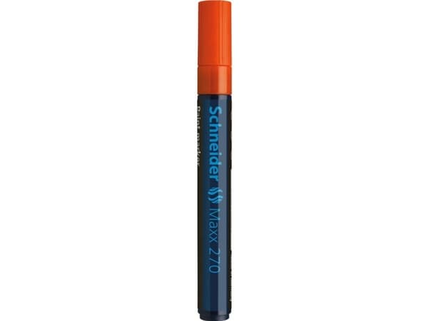 Schneider Pen Maxx 270, Oransje, Blå, Oransje, Medium, Projektil spiss, 1 mm, 3 mm