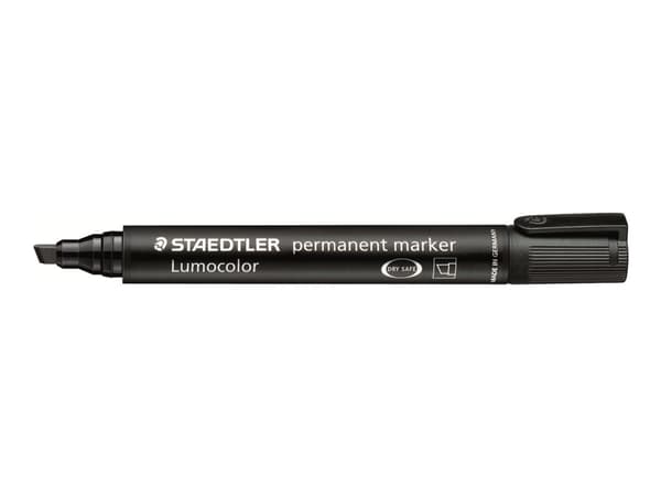 STAEDTLER Lumocolor 350 - Markør - permanent - svart - 2-5 mm