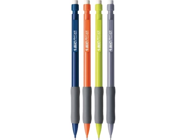 Blyertspenna BIC Matic Grip, 0,7 mm, färgassorterad 12 st.