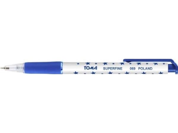 Tom PEN "IN GWAZDKI" AUTOMATIC SUPER-FINE BLUE (30) - shopping for companies - TO-06913