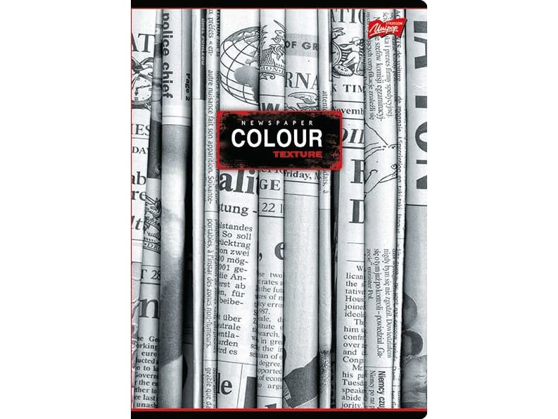 St. Majewski St. Majewski notebook, laminated cover, A4 format, 60 sheets, checked, GIRLS MIX II, UNIPAP